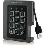 Apricorn ASSD-3PL256-480F - 480GB Padlock USB SSD Encrypted Fips Ruggedized