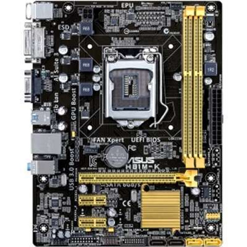 ASUS H81M-K - H81M-K H81 Lga 1150 2XDIMM DVI VGA 2XUSB 2.0/3.0 MATX