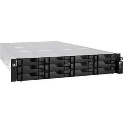 Asustor AS7012RD - 12-Bay NAS Rack Mount 2U Dual Psus Us 4GB DDR3