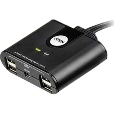 ATEN US224 - Aten Accessory US224 2 Port USB2.0 Share Hub for 4 Computers Retail
