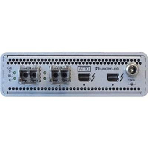ATTO Technology TLFC-2162-D00 - 20Gb/s Thunderbolt 2 (2-Port to 16Gb/s FC (2-Port Adapter ( includes SFPs