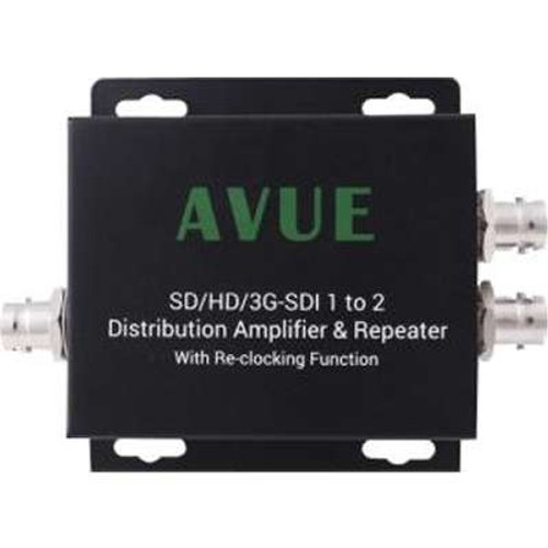 Avue Inc. SDE-12RN - SDI 1X2 Distribution Extender Support 3G/HD/SD-SDI with Reclocking