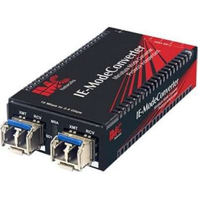 B&B Electronics 855-19619 - IE-Modeconverter SFP/SFP AC Power 2 Fiber SFPS for 100MB/2.4GB