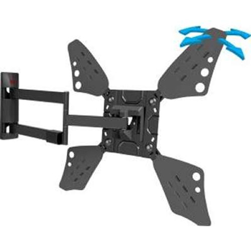 Barkan Mounting Systems 3400L.B - Flat/ Curved TV Wall Mount 4 Movements Fits 32 inch-70 inch