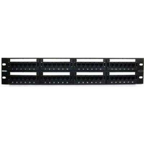 Belkin C-PP5-48-F-BK - 48 Port Patch Panel CAT5E 568A/B RJ45 110BLACK Rackmount
