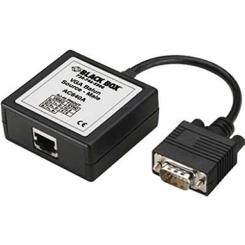 Black Box AC640A - VGA Source Balun Male