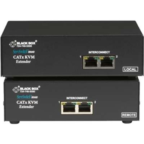 Black Box ACU6222A - Servswitch Brand Catx USB KVM Extender