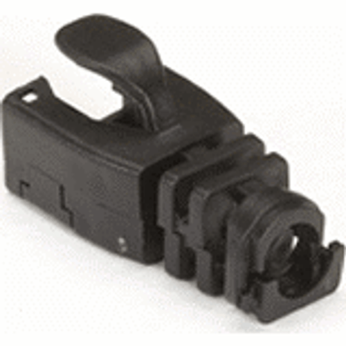 Black Box FMT718-SO-50PAK - Snap-On Patch Cable Boot 50-Pack Black