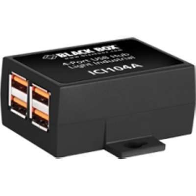 Black Box ICI104A - USB 2.0 Hub for Industrial Envi
