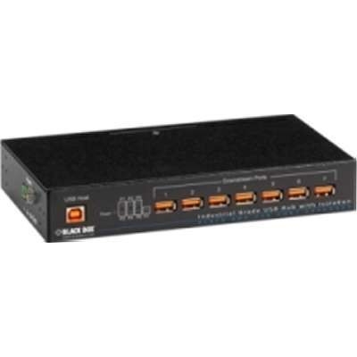 Black Box ICI208A - Industrial Grade 7 Port USB Hub