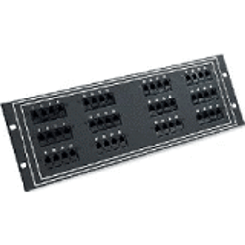 Black Box JPM083A-R3 - Wallmount CAT5E Patch Panel 12