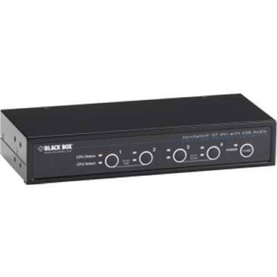 Black Box KV9634A - 4 Port DVI-D USB with