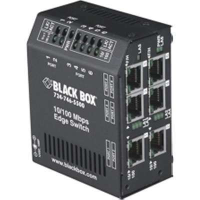 Black Box LBH600A-H - Heavy-Duty Edge Switch (6 Copper Ports