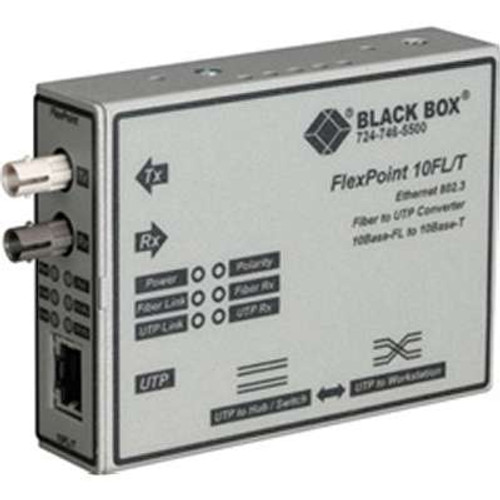 Black Box LMC212A-SM-R3 - Flexpoint Modular Media Converter 10BAS