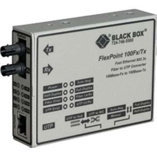 Black Box LMC213A-SMSC-R2 - Flexpoint Modular Media Converters 100