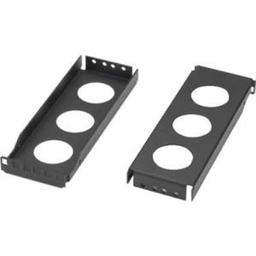 Black Box REB2-2U-6 - Rail Extension Bracket 2U 6 inch Deep