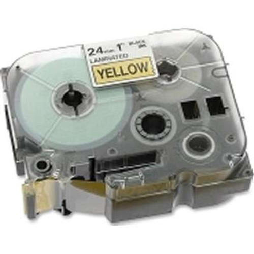 Brother TZE-651 - TZe651 24mm (0.94" Black on Yellow tape for P-Touch 8m (26.2 ft