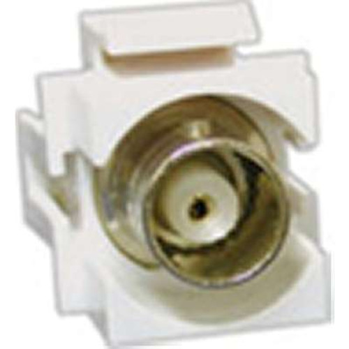 C2G 3811 - Snap-In BNC F/F Keystone Insert Module - Ivory