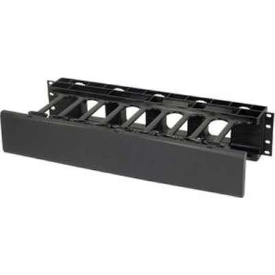 C2G 14597 - 2U Horizontal Cable Management Panel Single Sided