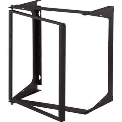 C2G 14616 - 19U Swing Out Wall Mount Open Frame Rack - 18" Deep (TAA Compliant