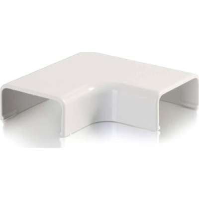 C2G 16052 - Wiremold Uniduct 2800 90D Flat Elbow White