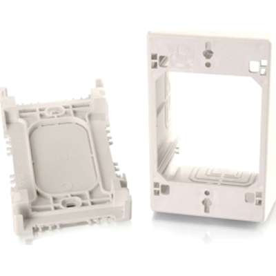 C2G 16131 - Wiremold Uniduct 1GANG Xtdeep Jbox-Fogwh