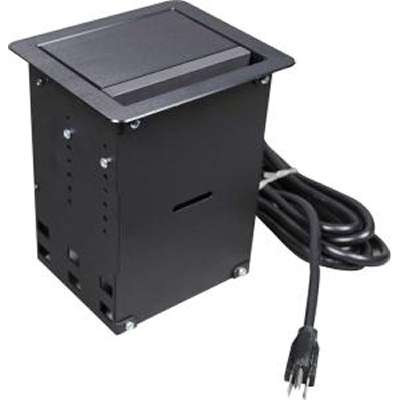 C2G 16231 - Wiremold Integreattm A/V Table Box Bla