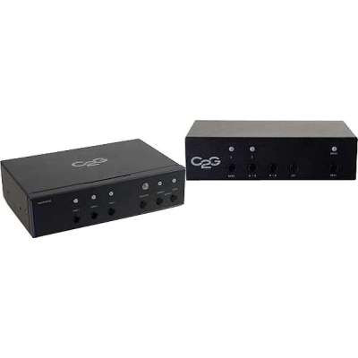 C2G 29319 - VGA+HDMI+3.5 HDBaseT Box TX /HDMI Scaler Box RX