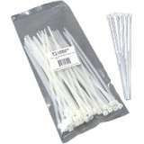 C2G 43035 - 11.5" Cable Ties - White - 100-pack