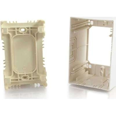 C2G 53654 - Cables to Go Single Gang Xtra Deep Junction Box White