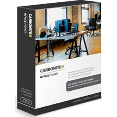 Carbonite POWER36M - Unlimited Computers 1 Server 250GB - 3 Years