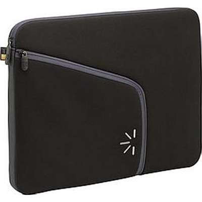 Case Logic PLS-13BLACK - Black Sleeve for Laptop Fits Widescreen Laptop Up to 13.3"