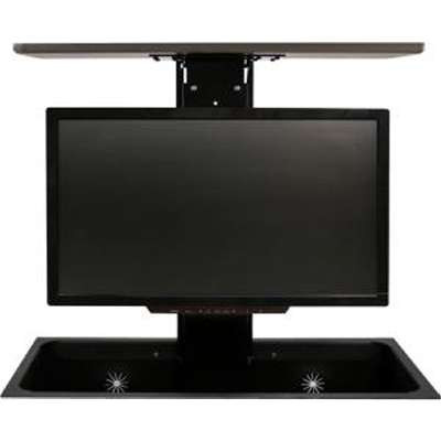 CBT Supply SMARTdesks DC-MS-FLIFT-FHG - Smartdesks Flipit Monitor Lift Black for Monitor 15-24LBS 22.75X17