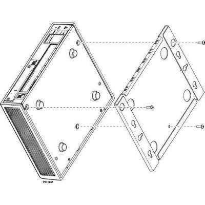 Cisco Systems ASA5505-WALL-MNT= - ASA 5505 Wall Mount Kit