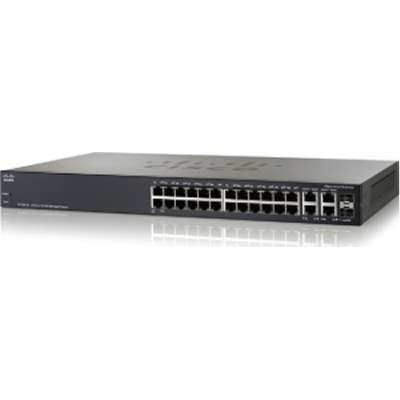 Cisco Systems SF300-24MP-K9-NA - SF300-24MP 24-Port 10/100 PoE+ Managed Switch