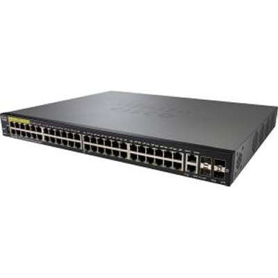 Cisco Systems SF350-48MP-K9-NA - SF350-48MP 48-Port 10/100 PoE Managed Switch