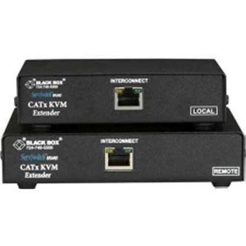 Black Box ACU6001A - Servswitch Brand Catx USB KVM Extender