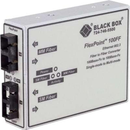 Black Box LMC250AE - Flexpoint Modular 100 FX MM-SM Media Con