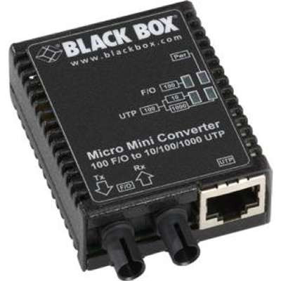 Black Box LMC401AE - 10100BT 100BFMM 5K St Media Converter