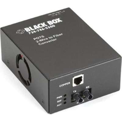 Black Box TE161A-R2 - POTS 2 Wire Fxo to Fiber St Con