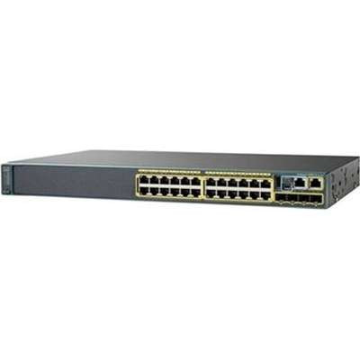 Cisco Systems WS-C2960X-24PS-L - Catalyst 2960-x 24-Port 10/100/1000 GigE PoE 370W 4 x 1G