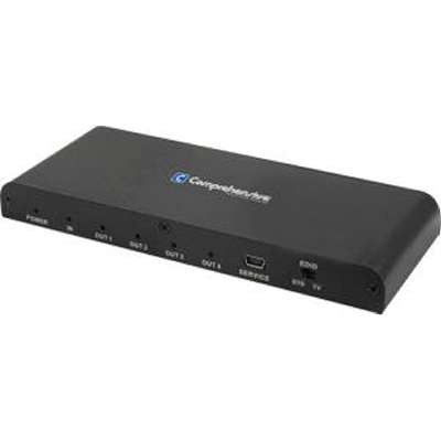 Comprehensive Connectivity CDA-HD420EK - HDMI 1X4 Splitter with HDCP 2.2 4K 60 YUV420