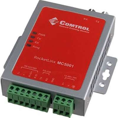 COMTROL 32001-2 - Comtrol Rocketlinx MC5001 Multi Mode Serial to Fiber Media Converter