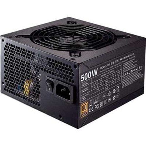 Cooler Master MPX-5001-ACAAB-US - MWE Bronze 500 - 80 Plus Bronze Certified Power Supply