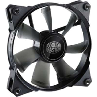 Cooler Master R4-JFDP-20PR-R1 - JetFlo 120 POM Bearing Red LED High-Performance Silent Cooling Fan Black