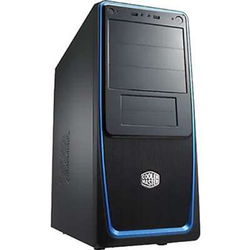 Cooler Master RC-311B-BKN1 - Elite 311 Mid-Tower Case (Black/Blue)
