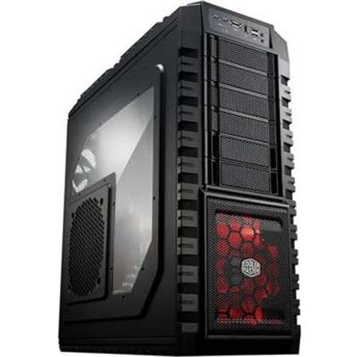 Cooler Master RC-942-KKN1 - HAF X - Full Tower Computer Case with USB 3.0 Ports and Windowed Side Panel