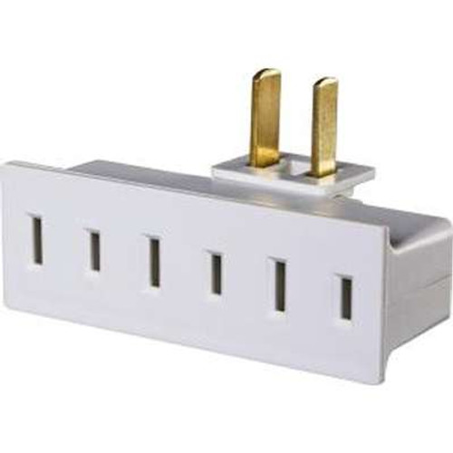 CyberPower GT300P - Pivoting Wall Tap Swivel Plug Turns 1OUTLET Into 3