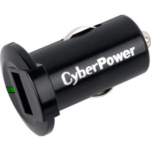 CyberPower TRDC1A1USB - Travel Charger USB 1A Port Mobile Power Auto Plug 1-Year Warranty