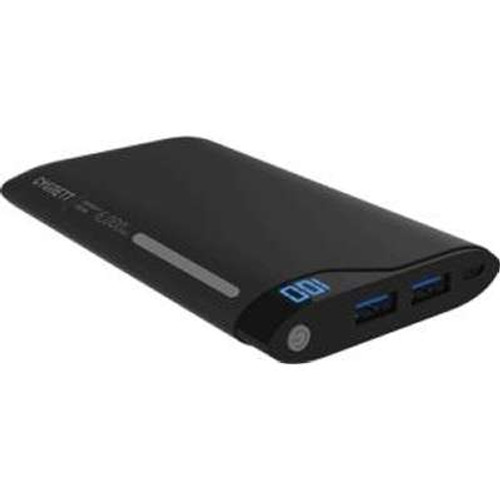 Cygnett CY1767PBCHE - Charge Up Polymer Digital 6000MAH 2 Ports /2.1A Black/Grey